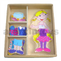 Girl Dress Up Box en bois (80909)